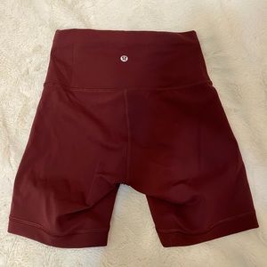 Lululemon Wunder Train Shorts 6”
